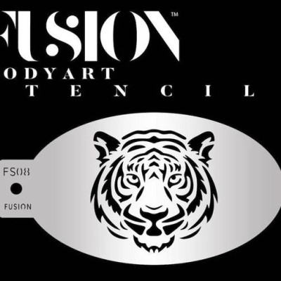 Fusion Stencils, Majestic Tiger (FS08)